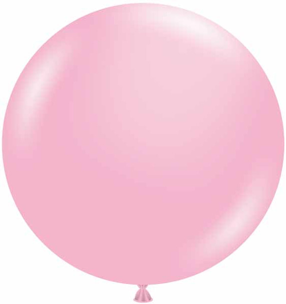 Baby PInk Latex Balloon 24"