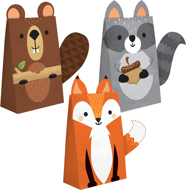 Woodland Creature Animals Party Loot Bags