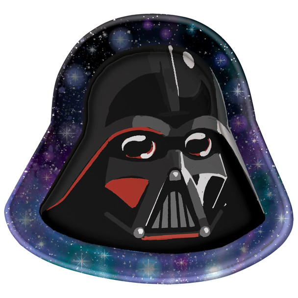 Darth Vader Dessert Plates