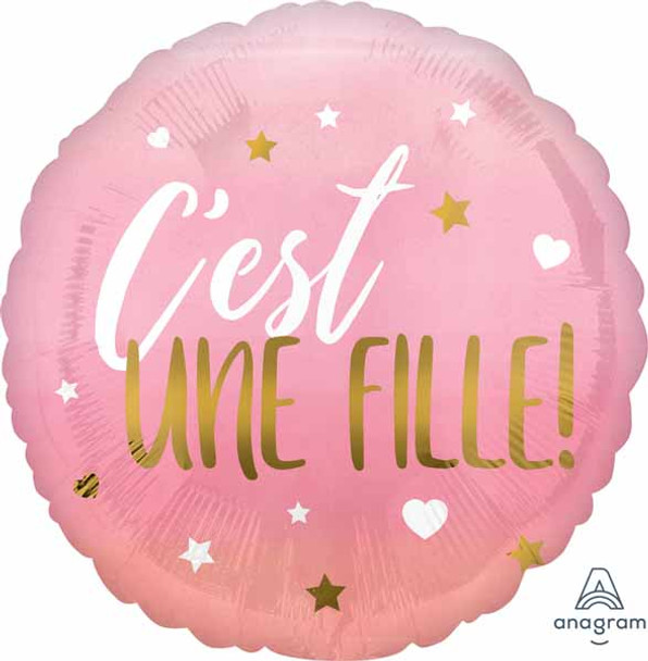 C'est In Fille ballon It's a Girl