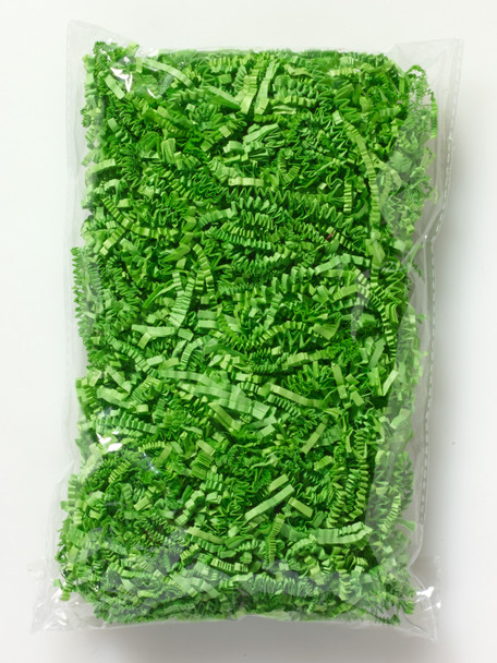 Lime Green Colored Paper Shredding for gifts