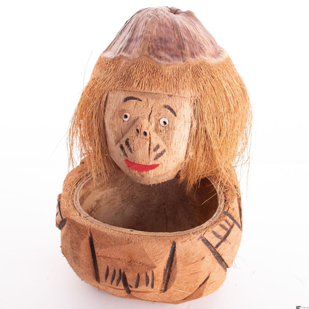 Monkey man coconut bowl