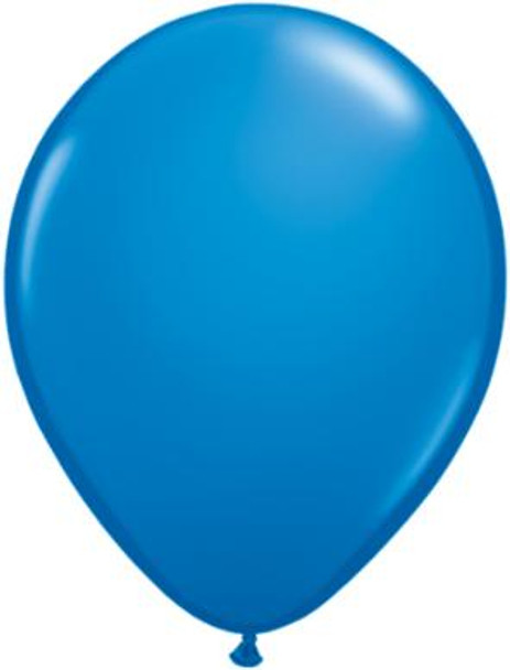 16" Dark Blue Latex Balloon