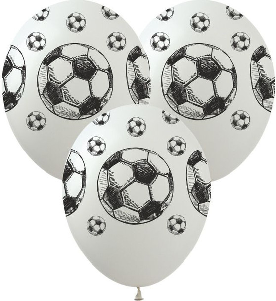 printed soccer balls latex balloons