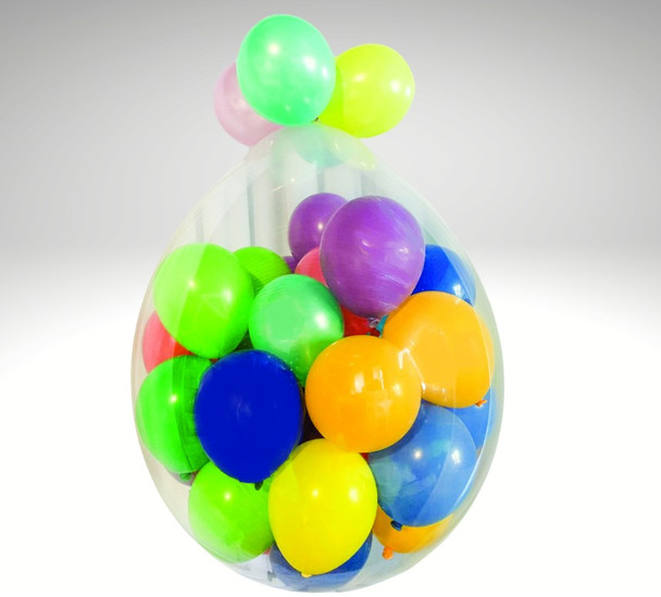 Basic New Year's Eve or Birthday POP ME Hanging Balloon