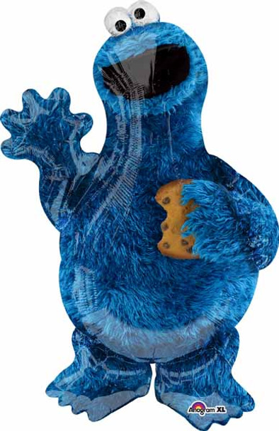 Jumbo Cookie Monster Foil Balloon