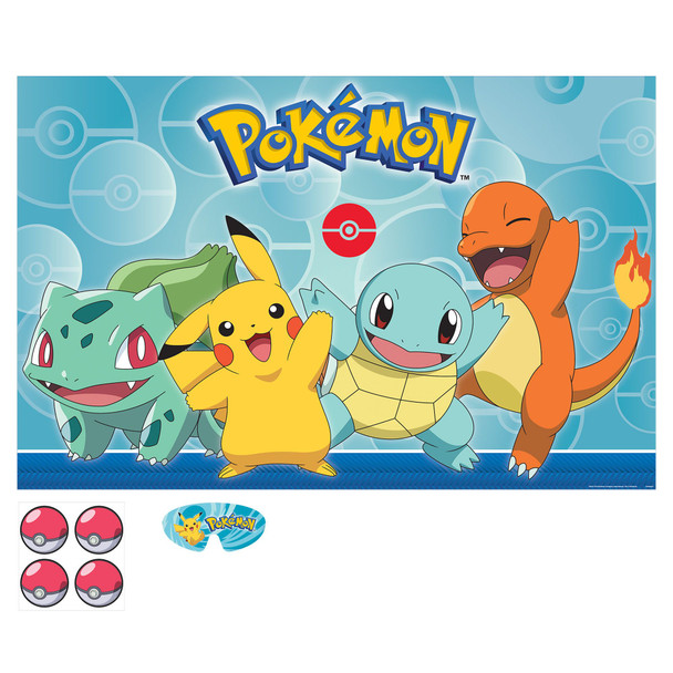 pin the ball classic pokemon party game