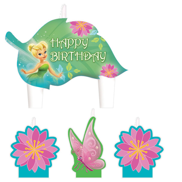 ©Disney Tinkerbell Mini Molded Cake Candles