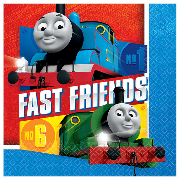 Thomas All Aboard Luncheon Napkins