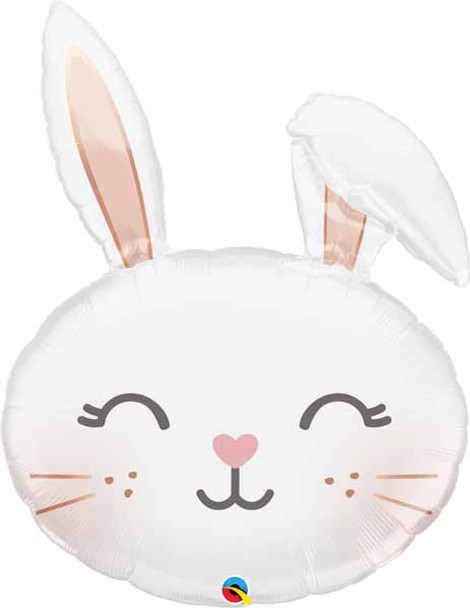 Jumbo rabbit head floppy eared balloon