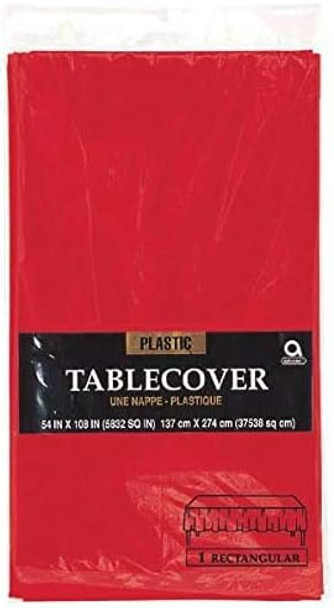 apple red table cover