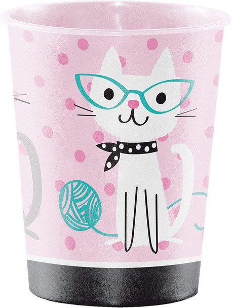 Purr-fect Cat Party Plastic Cup