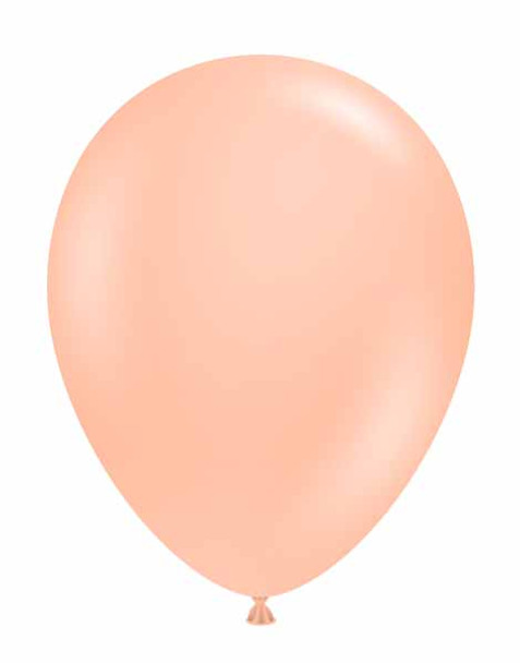 Pastel Orange Cheeky color Latex Balloon