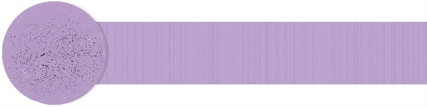 Lavender Crepe 81' Party Streamer Decoration