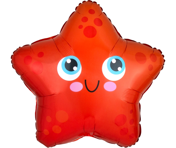 Cute Starfish Tropical Balloon