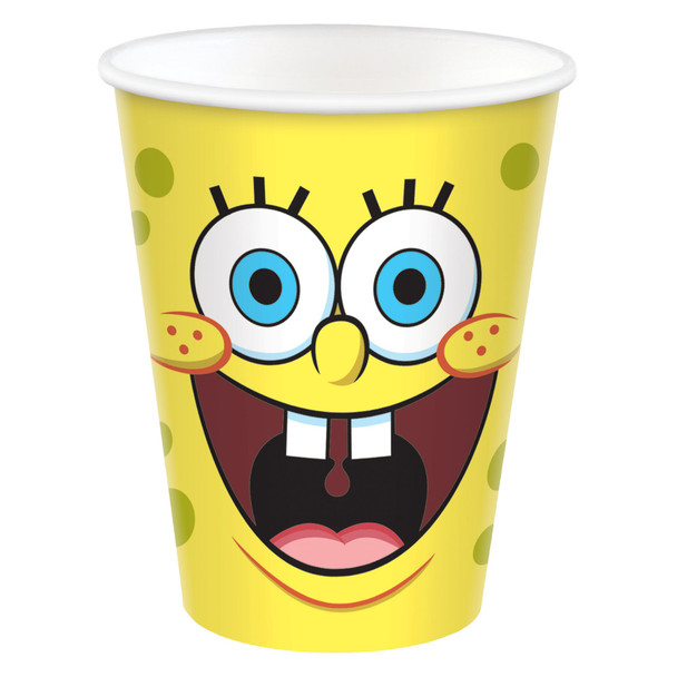 Spongebob Paper Birthday Party Cups
