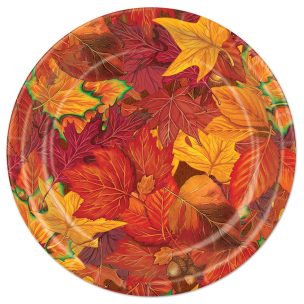 Fall Theme Paper Plates For A pArty