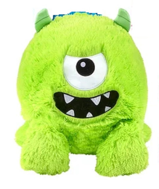 belly buddy bladder ball lime green monster plush