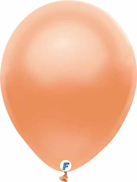 50 Pack Of 12" Pearl Peach Balloons