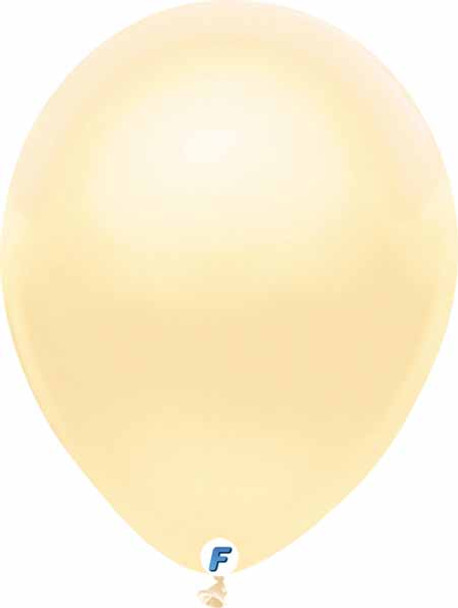 100 Pack Of 12" Pearl Ivory Balloons