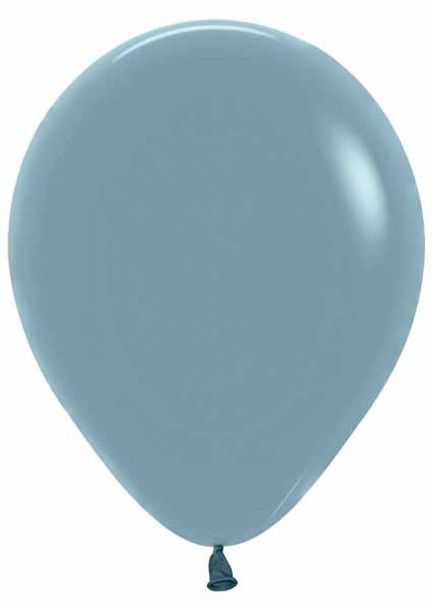 Pastel Dusk Blue Color Latex Balloon