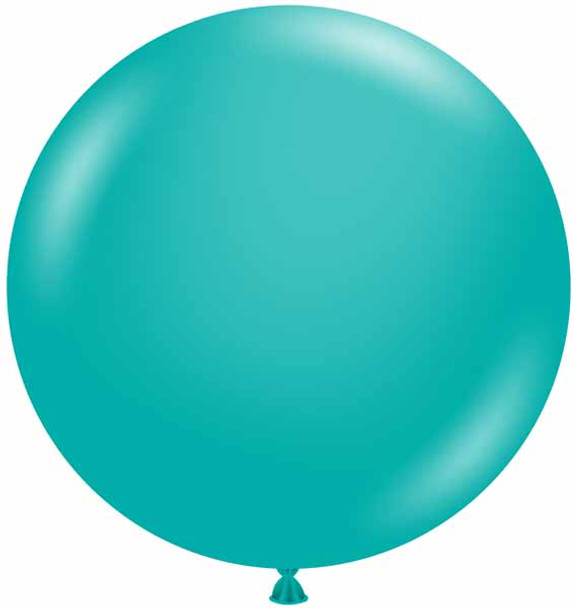 Tuftex 24" Latex Balloon Teal