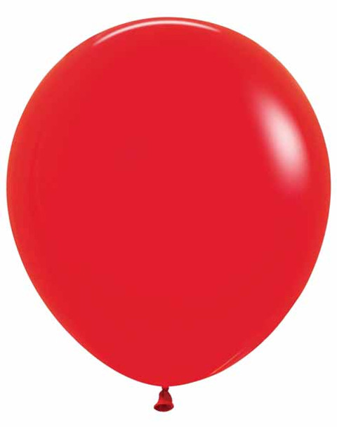 Sempertex 24" Latex Balloon Fashion Red