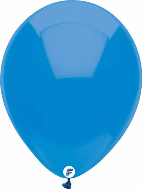 15 Pack Of 12" Ocean Blue Balloons