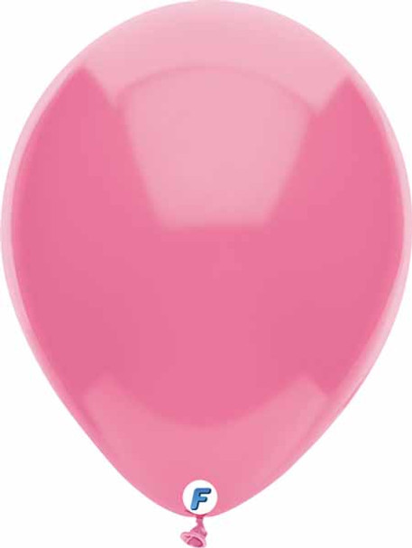 15 Pack Of 12" Hot Pink Balloons
