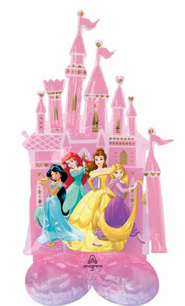 53" Disney Princesses & Castle Once Upon A Time Airloonz Foil Balloon