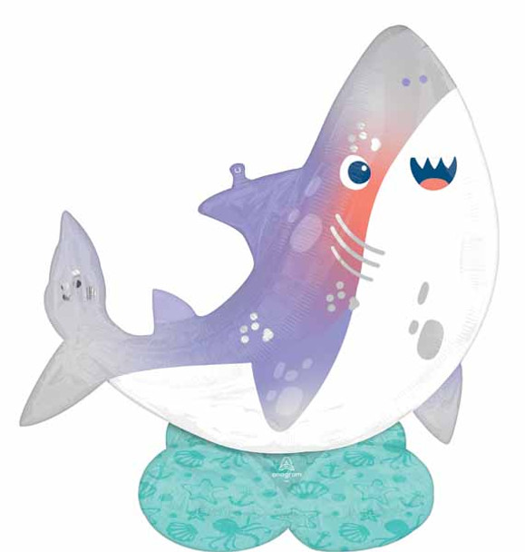 Airloonz 54" Big Shark Party Foil Air Balloon