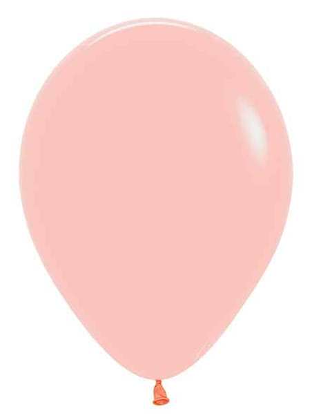 Sempertex 11" Pastel Matte Melon Latex Balloon