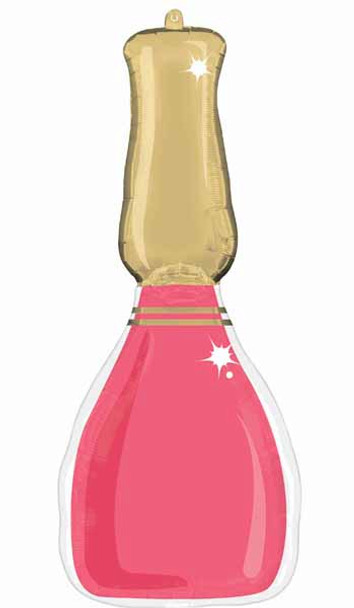 Spa Party Nail Polish 37" Supershape Foil Balloon