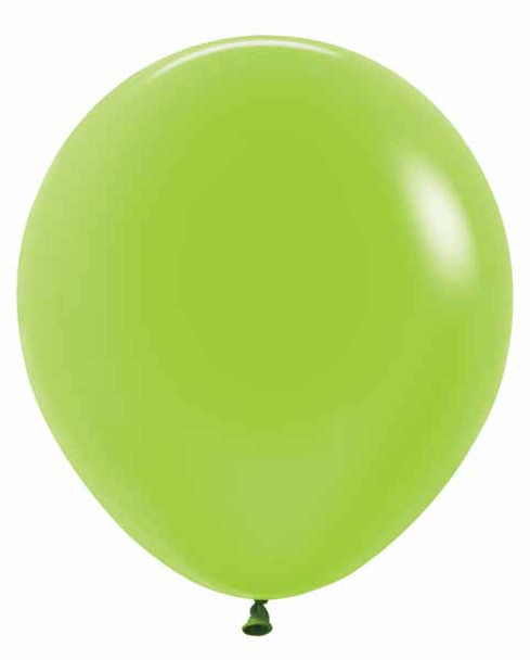 Sempertex 18" Neon Green Latex Balloon