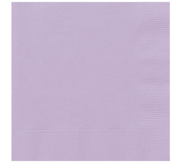 Lavender Solid Luncheon Napkins 20/CT