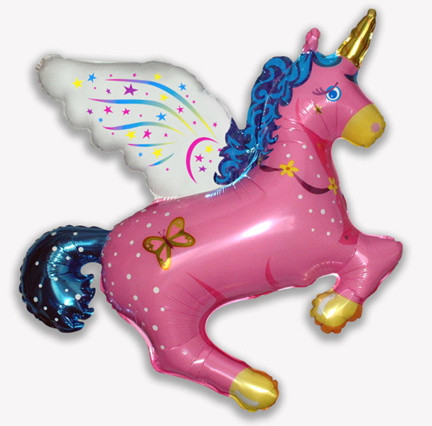 Flying Unicorn Magical Foil Balloon