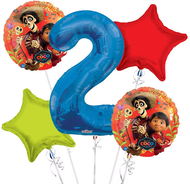 Hector from Coco Disney movie balloons Bouquet