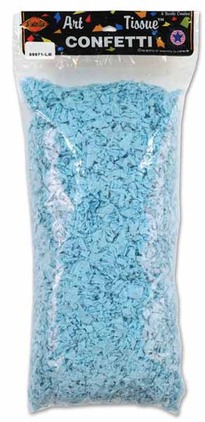 Blue Tissue Confetti