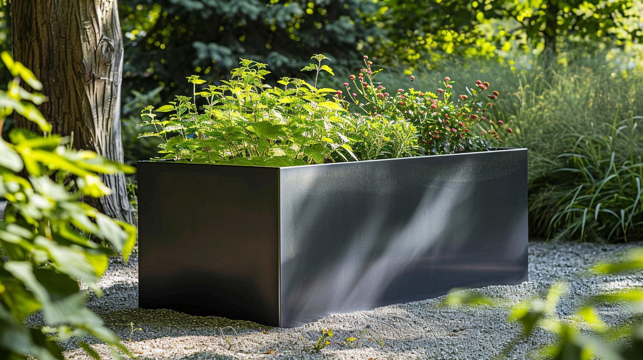 Plantenbak staal