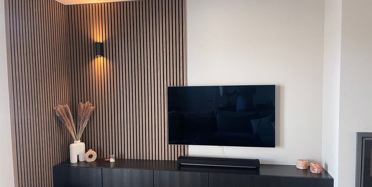 Wandpanelen woonkamer
