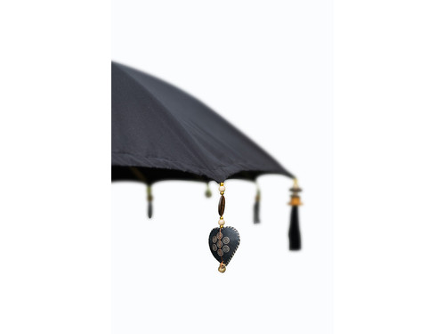 Todo Bien Bali parasol zwart 250 cm