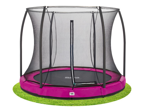 Salta Cmfort Edition Ground Rond - 213 cm - Roze op gras