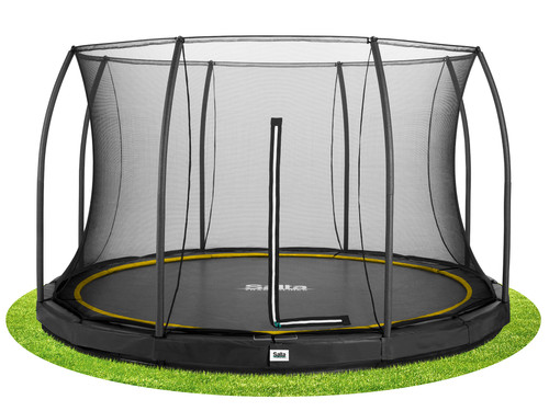 Salta Trampolines Comfort Edition Ground Rond - 366 cm - Zwart gras