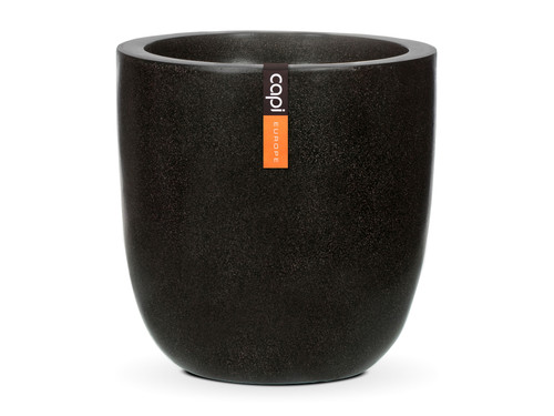 Capi Lux Terrazzo Pot bol zwart 91 x 87 cm