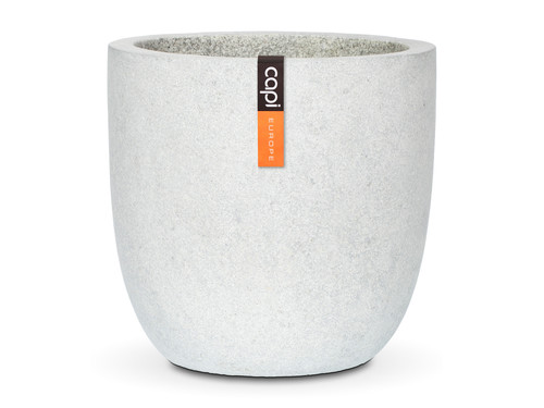 Capi Lux Terrazzo Pot bol lichtgrijs 68 x 76 cm