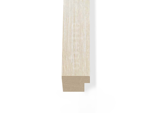 Adeqo eindlat voor akupanel Wit Eiken - 300 cm