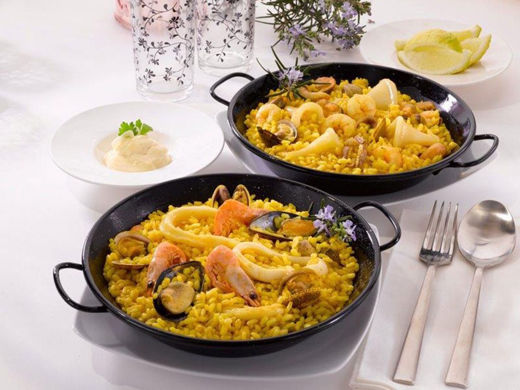 Paella bereid