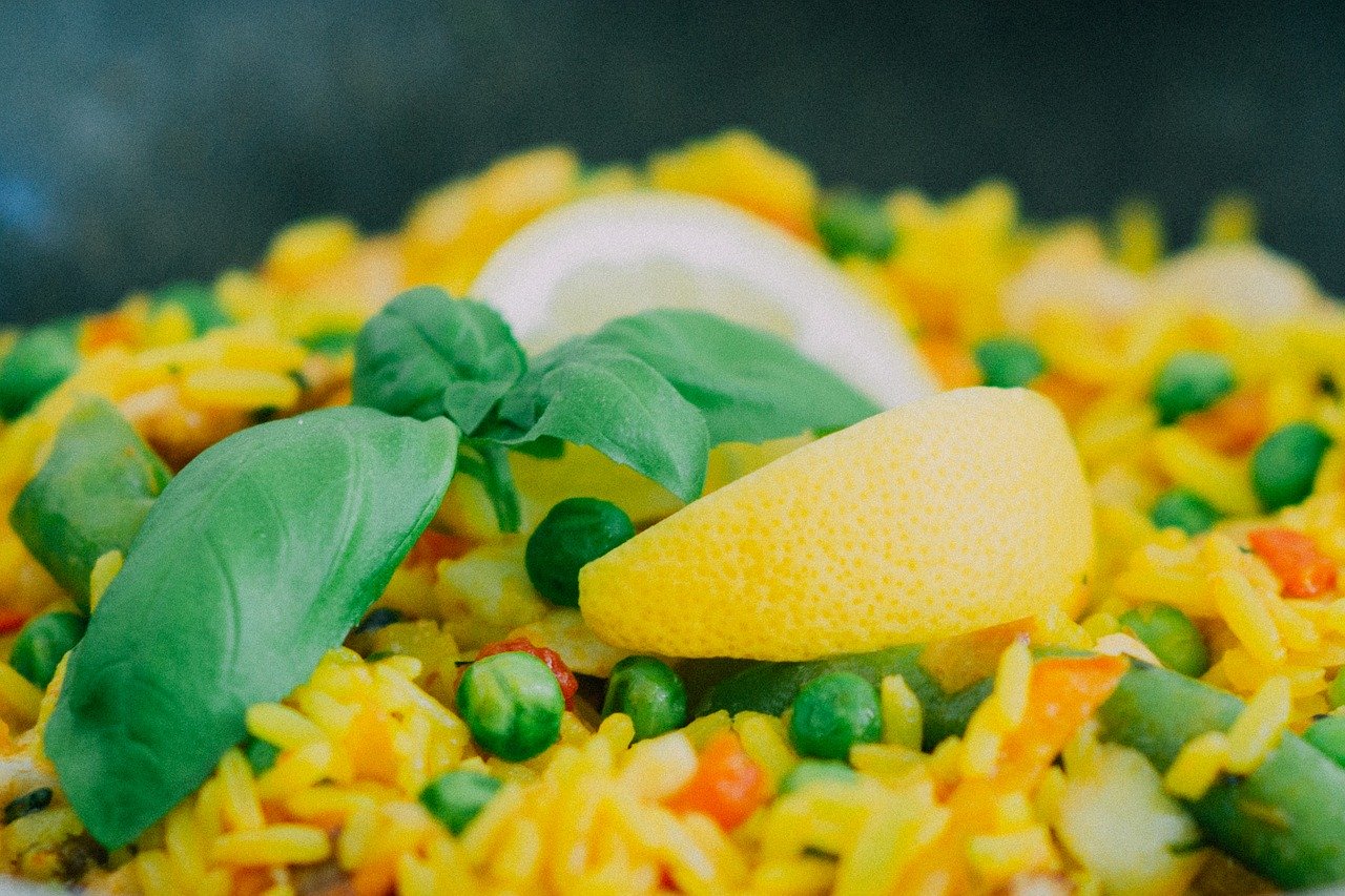 paella met kip en chorizo