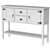 Farmhouse Solid Wood Sofa Table with Storage Drawers in Rustic White Finish Q280-AWLTSEH256175953