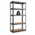 Black Heavy Duty 60-inch 5 Tier Adjustable Shelving Unit Garage Storage Rack Q280-BLYH7890